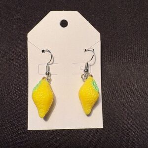 Lemon Shaped Earrings